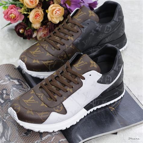 louis vuitton run away sneaker python|Louis Vuitton black monogram sneakers.